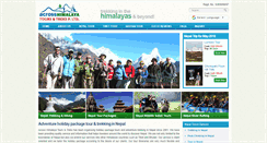 Desktop Screenshot of enepaltours.com